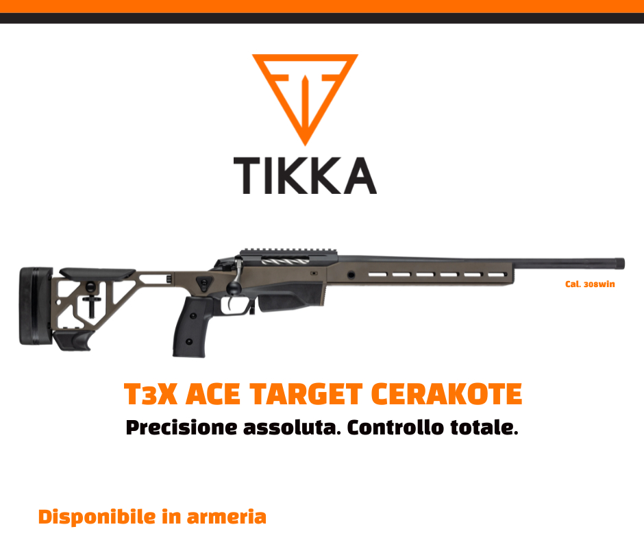 Tikka T3 Ace Target Cerakote
