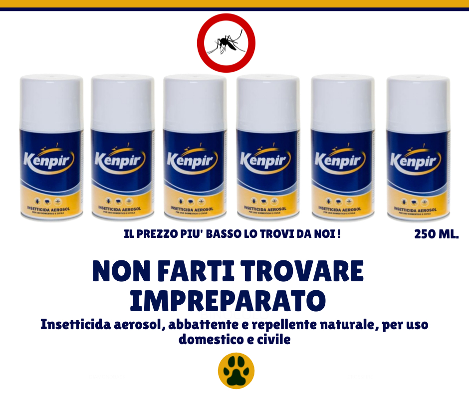 Insetticida Kenpir per uso domestico e civile